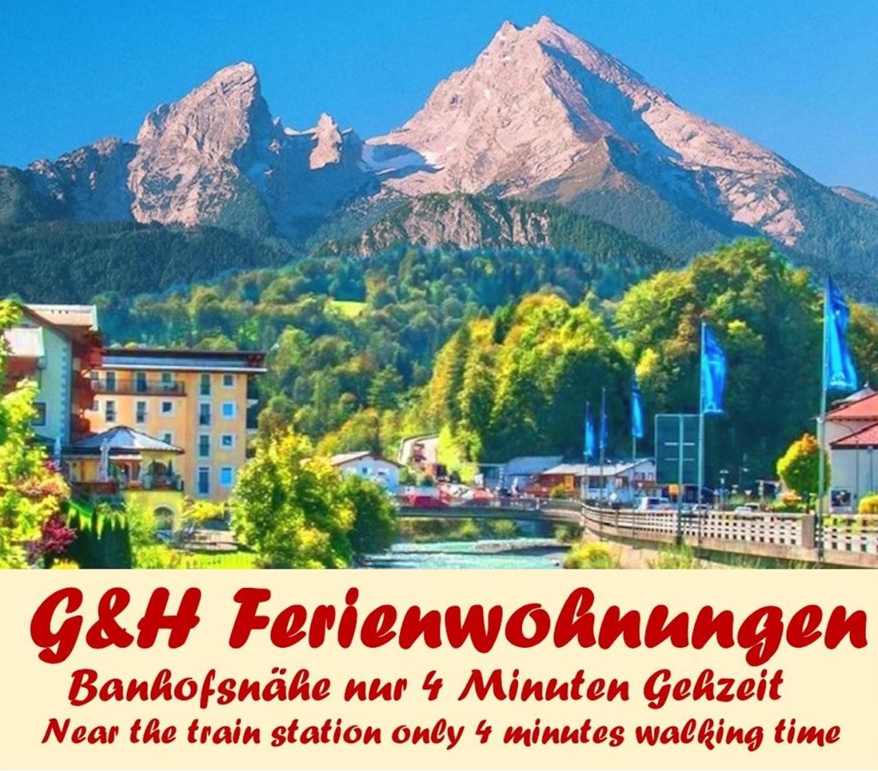G & H Ferienwohnungen Appartement Untersberg Berchtesgaden Luaran gambar